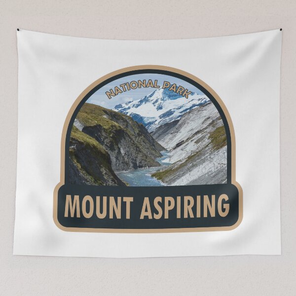 Item preview, Mount Aspiring National Park New Zealand designed and sold by KrisSidDesigns.