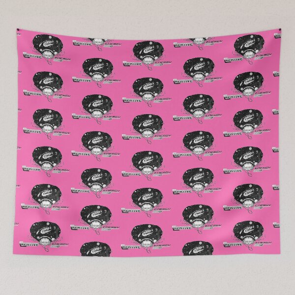Item preview, WEIRDO - Creative Energy Flo - Universe - Black and White - Pink designed and sold by hector2ortega.