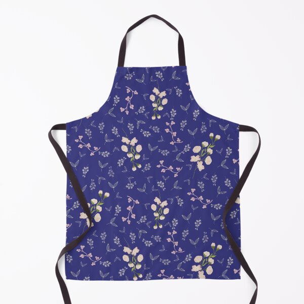 Item preview, SweetPea Pattern - Blue designed and sold by JaselviiStudio.