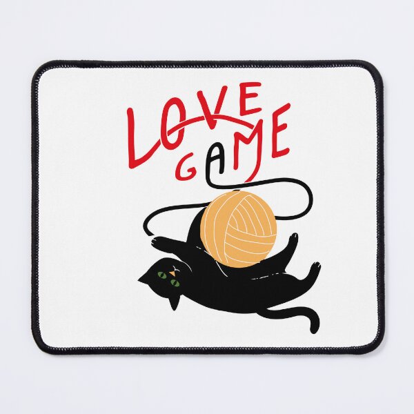 Item preview, Vector illustration of happy cute laying on the back cat character with red ball of wool yarn on white color background. Flat line art style design of spotted animal cat for web, greeting card, banner designed and sold by paolboa.