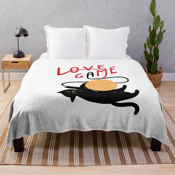 Item preview, Vector illustration of happy cute laying on the back cat character with red ball of wool yarn on white color background. Flat line art style design of spotted animal cat for web, greeting card, banner designed and sold by paolboa.