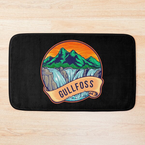 Item preview, Gullfoss Waterfall Hikes Iceland Travel designed and sold by MagicBoutique.
