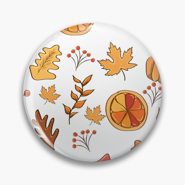 Item preview, Fall leaves seamless pattern l autumn pattern l welcome fall designed and sold by Bossin.