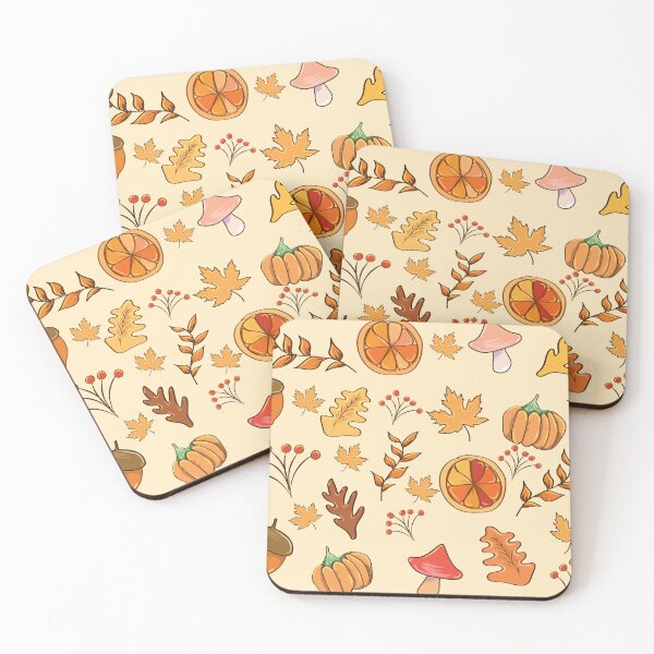Item preview, Fall leaves seamless pattern l autumn pattern l welcome fall designed and sold by Bossin.