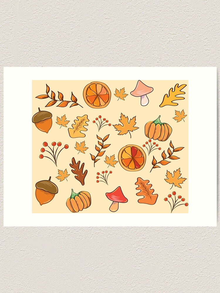 Modèle D'impression D'automne Avec Photo | PSD Gratuite - 10