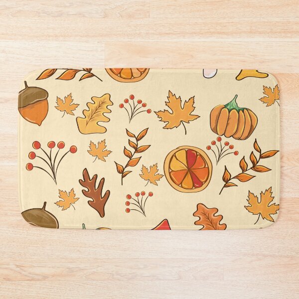 Item preview, Fall leaves seamless pattern l autumn pattern l welcome fall designed and sold by Bossin.