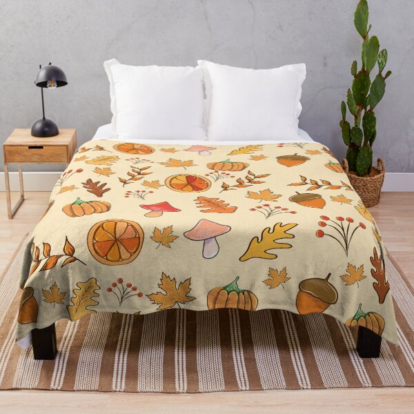 Item preview, Fall leaves seamless pattern l autumn pattern l welcome fall designed and sold by Bossin.