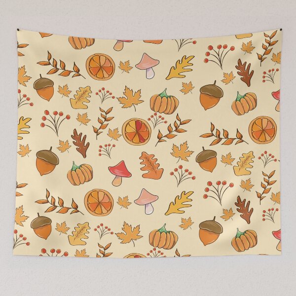 Item preview, Fall leaves seamless pattern l autumn pattern l welcome fall designed and sold by Bossin.