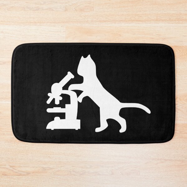 Item preview, Microscope Cat - Science Cat, Cat Microbiology, Cat Biology, Cat Science, Cat Molecular Biology, Cat Science Teacher designed and sold by jadedscientist.