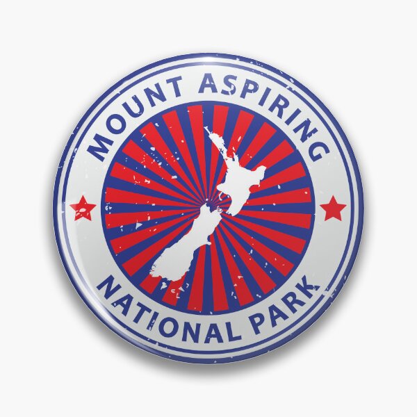 Item preview, Mount Aspiring National Park New Zealand Country Symbol designed and sold by KrisSidDesigns.