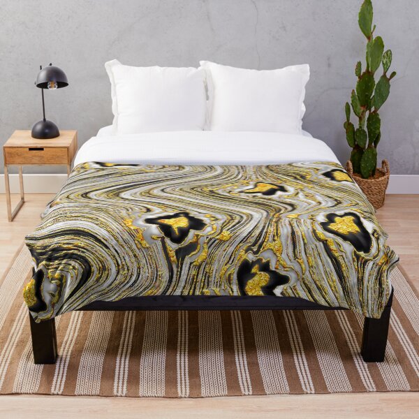 Item preview, Luxury gold pattern, elegant black with gold background designed and sold by BeInTouch.