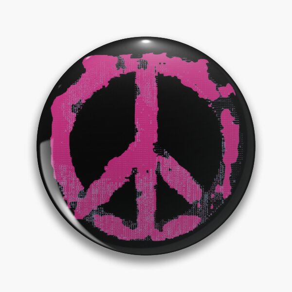 Item preview, Magenta Pink Peace Sign designed and sold by ALesterDesign.