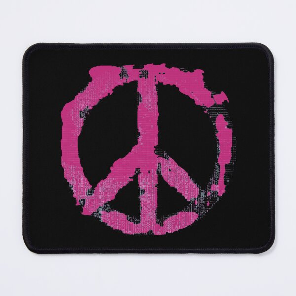 Item preview, Magenta Pink Peace Sign designed and sold by ALesterDesign.