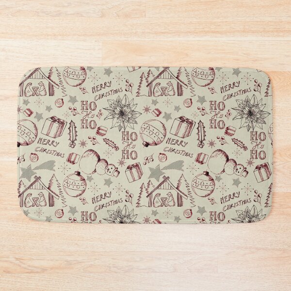 Item preview, Christmas modern toile de jouy 2024 designed and sold by PerlaDesignArt.