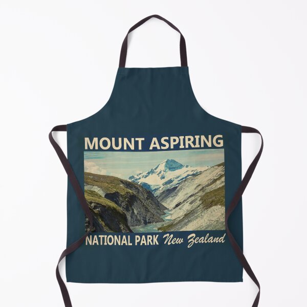 Item preview, Mount Aspiring National Park New Zealand Vintage designed and sold by KrisSidDesigns.