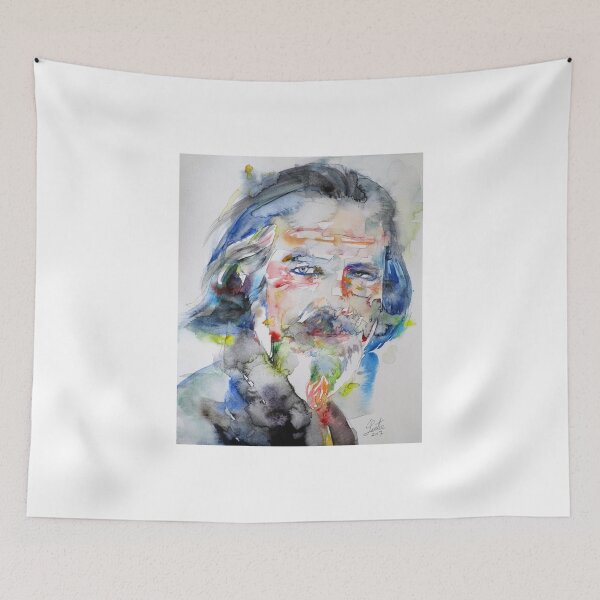 Item preview, ALAN WATTS - watercolor portrait.6 designed and sold by lautir.