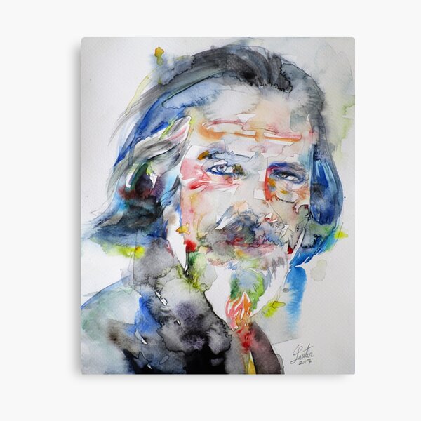 Item preview, ALAN WATTS - watercolor portrait.6 designed and sold by lautir.