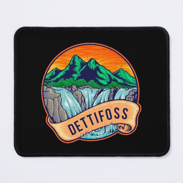 Item preview, Dettifoss Waterfall Hikes Iceland Travel Vintage designed and sold by MagicBoutique.