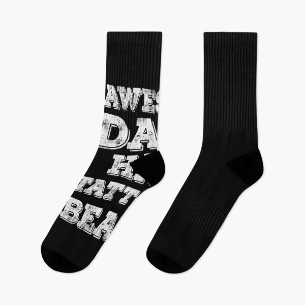 Item preview, Awesome Dads Have Tattoos And Beards designed and sold by Wilma Torgerson.