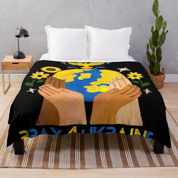 Item preview, Pray 4 Ukraine Patriotic Flag Digital Design  designed and sold by mangaworldart.