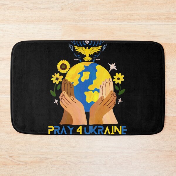 Item preview, Pray 4 Ukraine Patriotic Flag Digital Design  designed and sold by mangaworldart.