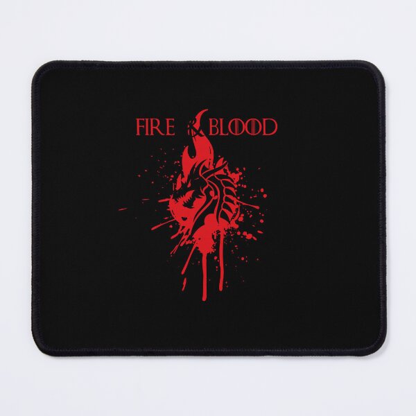 Item preview, Fire & Blood - Black - Fantasy designed and sold by Fenay Designs.
