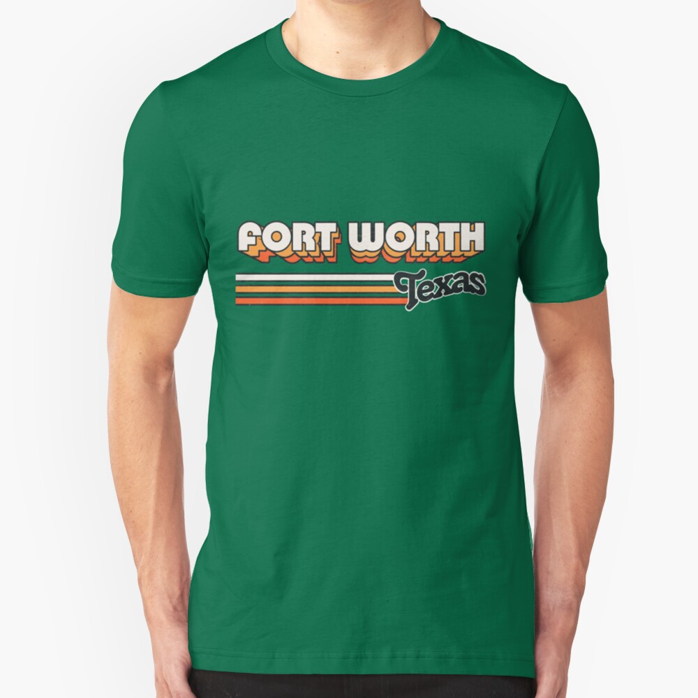 Fort Worth, TX | City Stripes Slim Fit T-Shirt