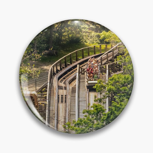 Item preview, Mystic Timbers Roller Coaster, Kings Island designed and sold by Thrilltography.