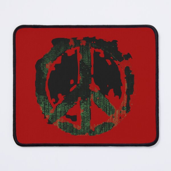 Item preview, Grunge Code Peace Sign designed and sold by ALesterDesign.