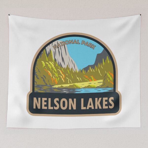 Item preview, Nelson Lakes National Park New Zealand designed and sold by KrisSidDesigns.
