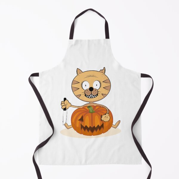 Item preview, Carving with cat. Pumpkin carving. designed and sold by lakokakr.