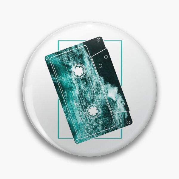 Item preview, Ocean Waves Mixtape Vintage Cassette  designed and sold by ObsidianDaz.