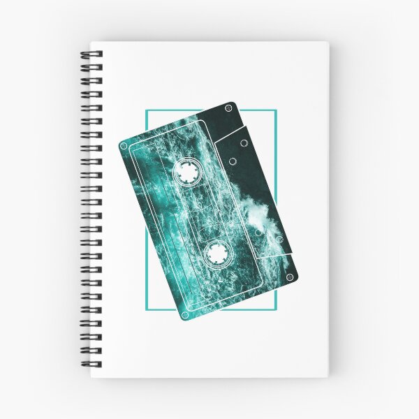 Artikelvorschau, Ocean Waves Mixtape Vintage Kassette entworfen und verkauft von ObsidianDaz.