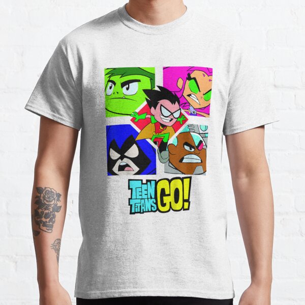 : Teen Titans Group T-Shirt : Clothing, Shoes & Jewelry