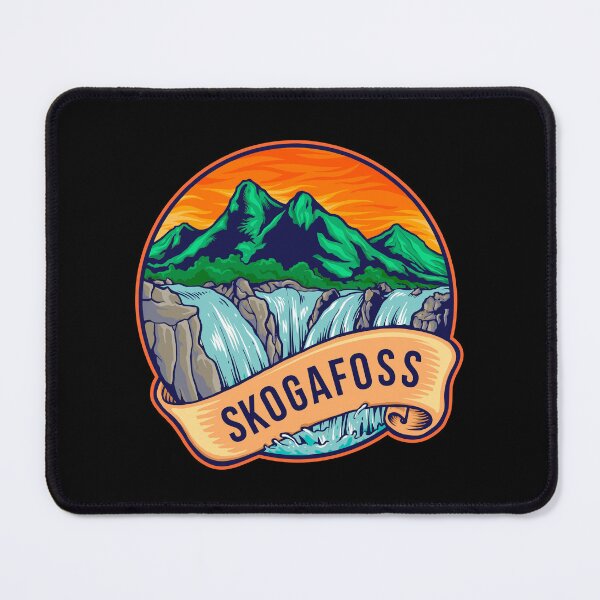 Item preview, Skogafoss Waterfall Hikes Iceland Travel designed and sold by MagicBoutique.