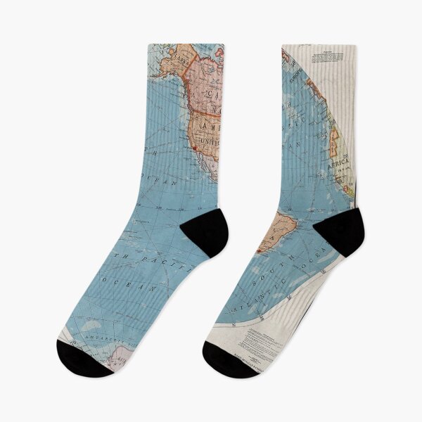 Item preview, Western Hemisphere Vintage Map designed and sold by miguelstant.