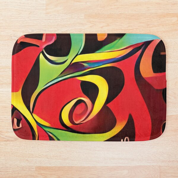 Aperçu de l'œuvre Vibrant Life Abstract Digital Paintings créée et vendue par ThinkFun! Design.