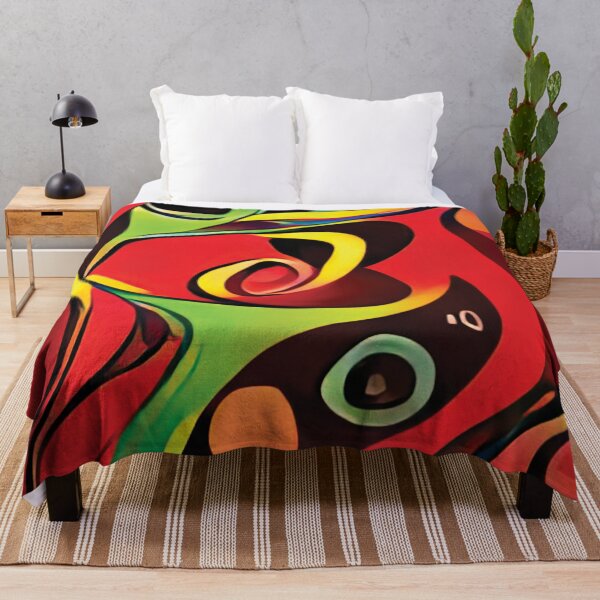 Item preview, Vibrant Life Abstract Digital Paintings designed and sold by ThinkFun! Design.