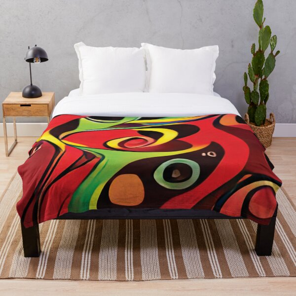 Item preview, Vibrant Life Abstract Digital Paintings designed and sold by ThinkFun! Design.
