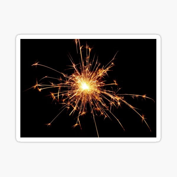 Sparkler Sticker