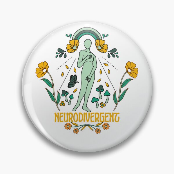 Item preview, Neurodivergent by Nature  designed and sold by TheChicktopus.