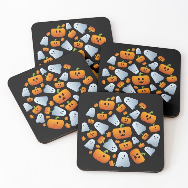 Item preview, Emotional ghosts and pumpkins for Halloween designed and sold by DianaMelnyk.