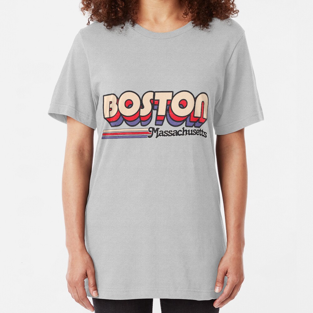 Boston, MA | City Stripes Slim Fit T-Shirt