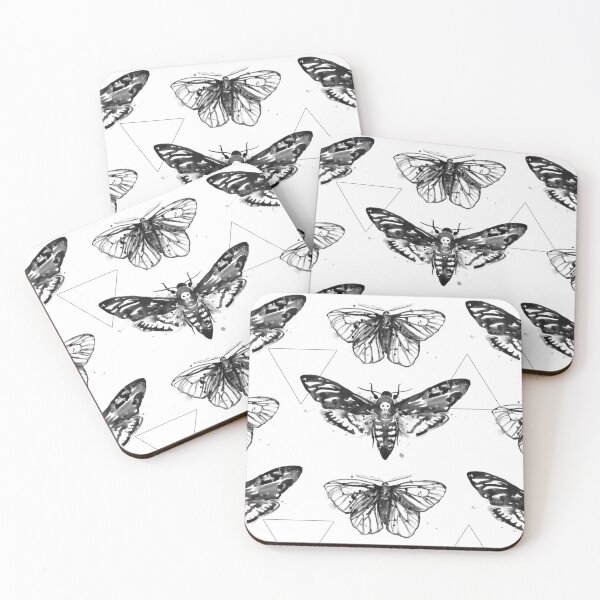 Item preview, Geometric Moths designed and sold by SamNagelArt.