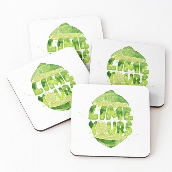 Item preview, Lime Yours - Lime Citrus Food Pun designed and sold by PirateAvocado.