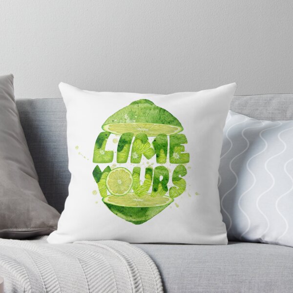 Item preview, Lime Yours - Lime Citrus Food Pun designed and sold by PirateAvocado.