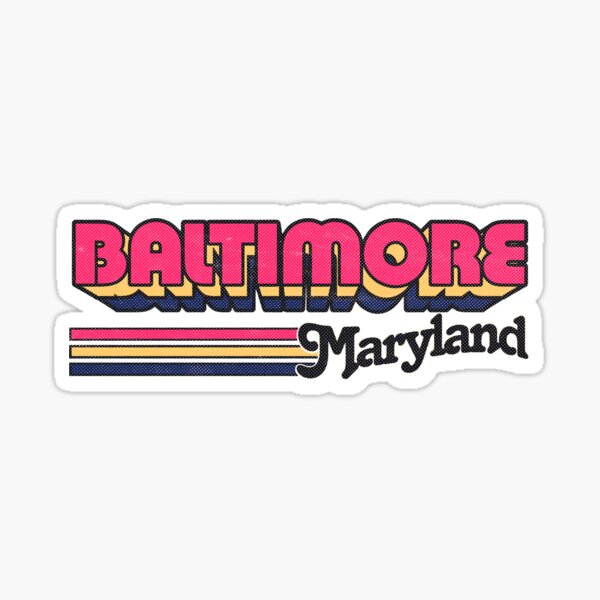 Item preview, Baltimore, MD | City Stripes designed and sold by retroready.