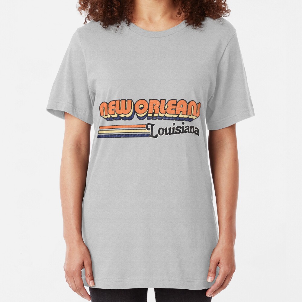 New Orleans, LA | City Stripes Slim Fit T-Shirt