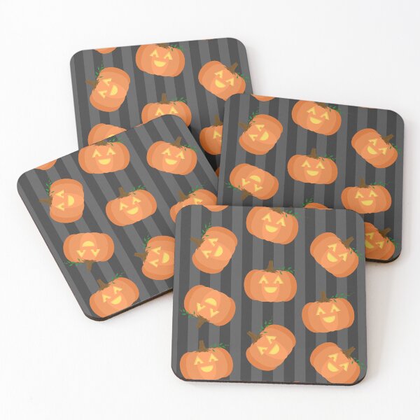 Item preview, Black Striped Pumpkins designed and sold by skpersephone.