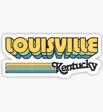 Louisville, KY | City Stripes Sticker